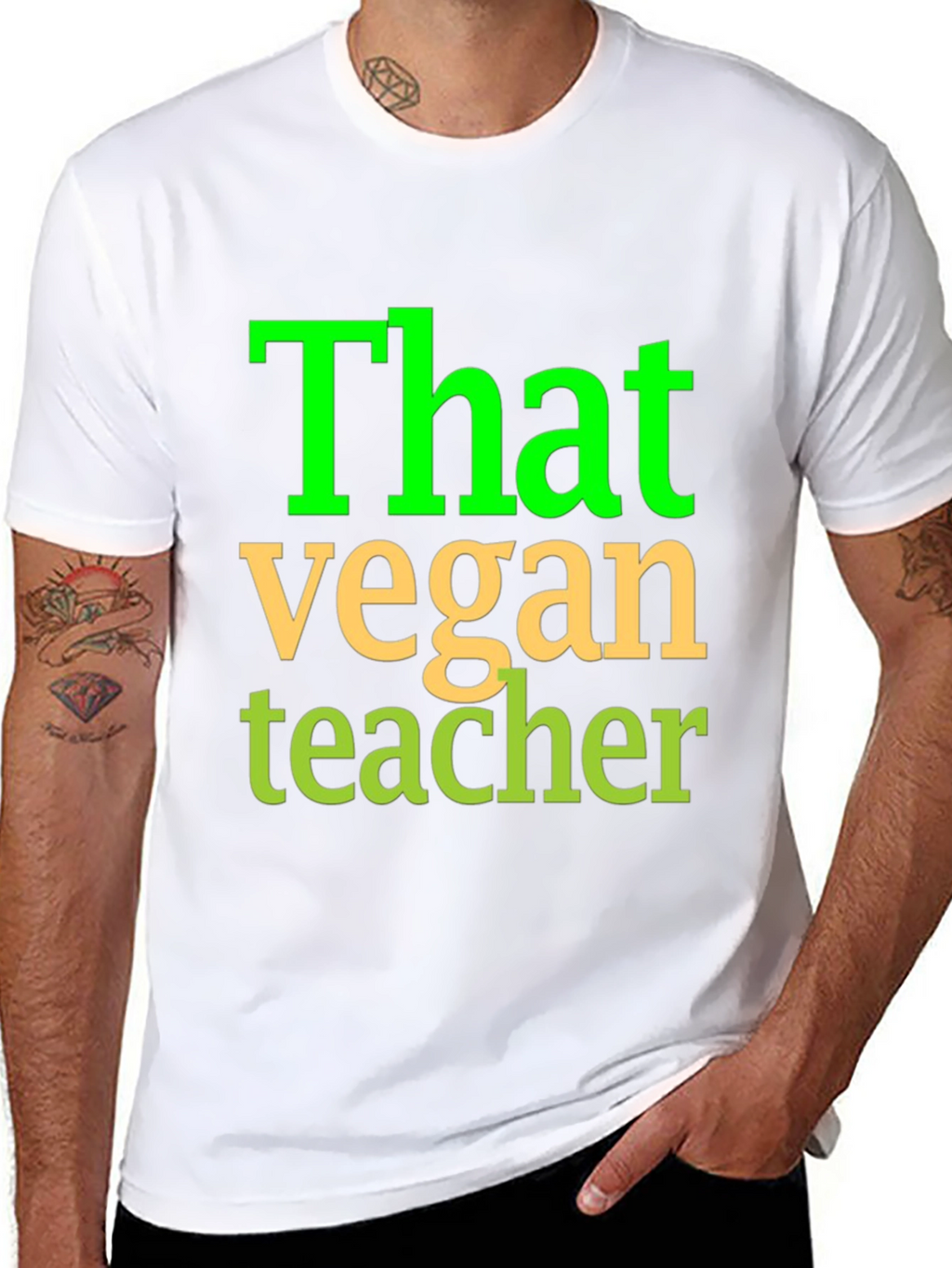 That Vegan Teacher Graphic T-Shirt