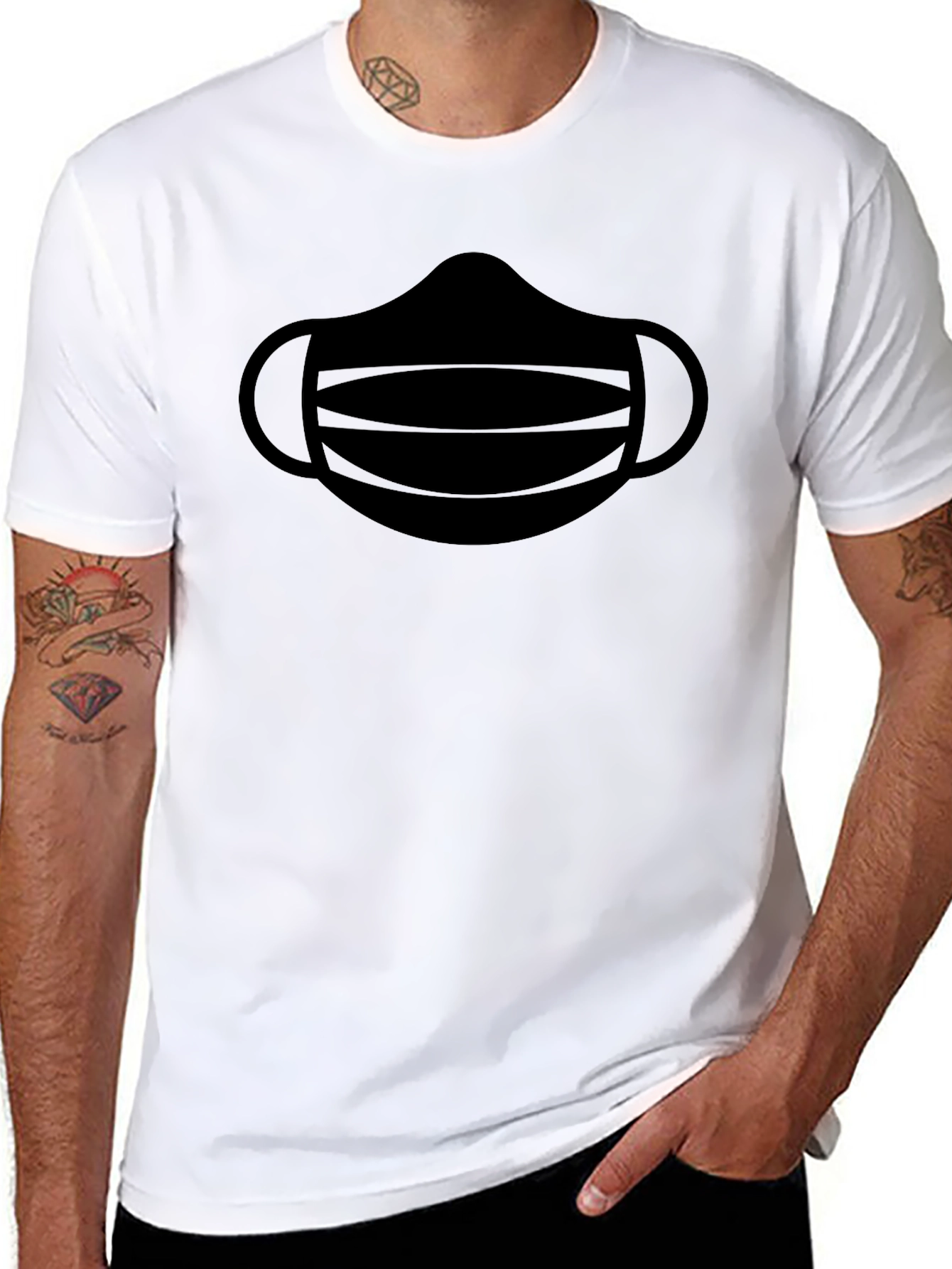 Face Mask T-Shirt - Protective Style