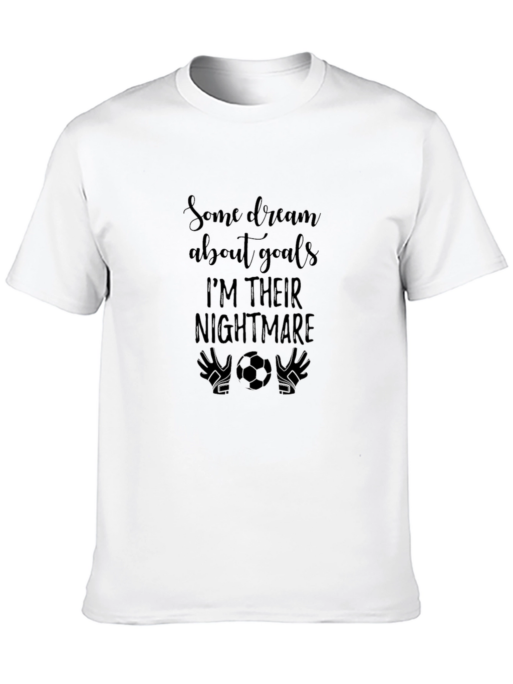 Soccer Goalie Nightmare Graphic Tee