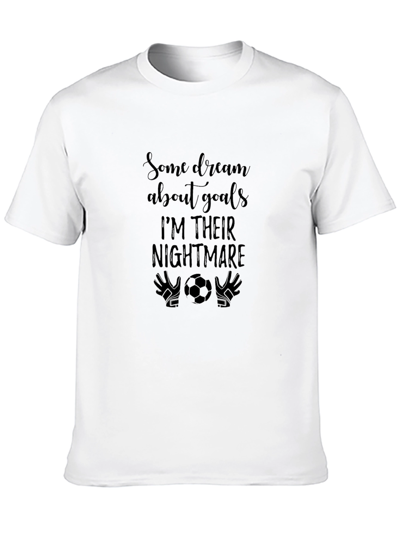 Soccer Goalie Nightmare Graphic Tee