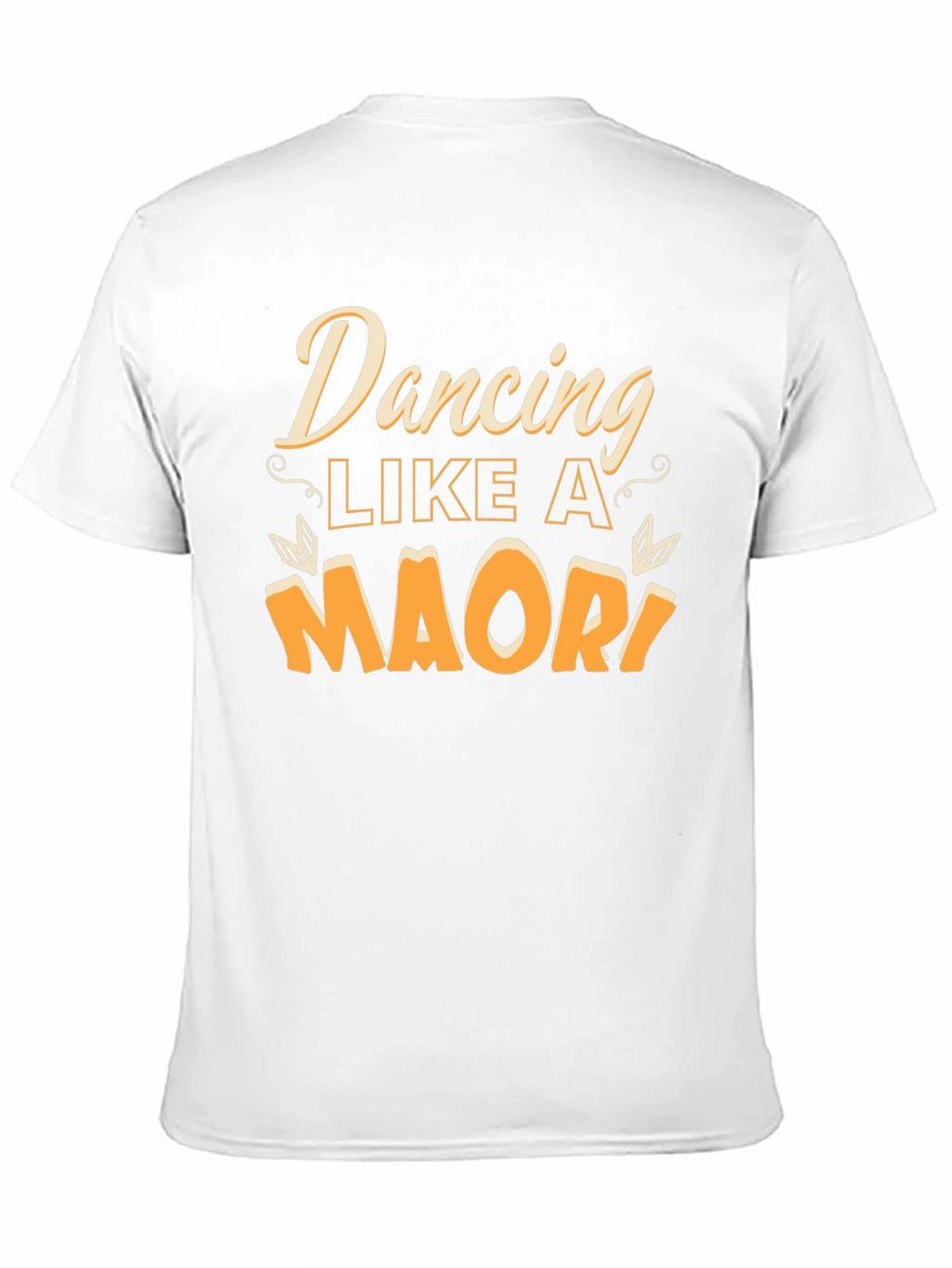 Dancing Like A Maori Black Graphic Tee