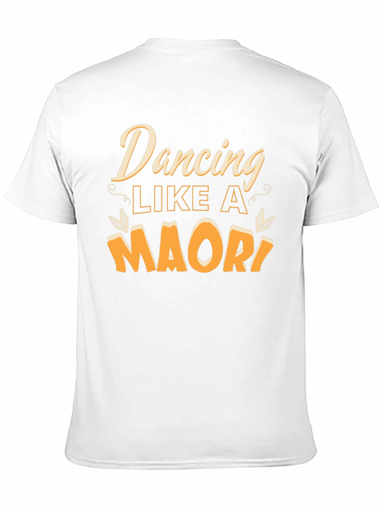 Dancing Like A Maori Black Graphic Tee