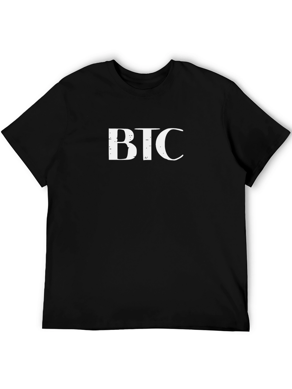 BTC Bitcoin Crypto T-Shirt - Black Cotton Tee