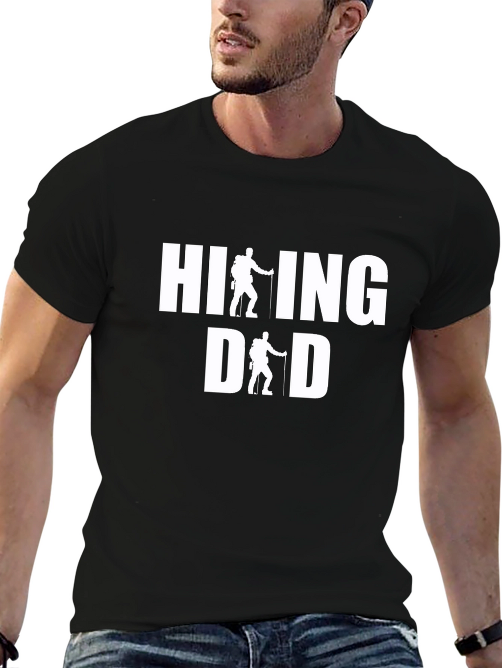 Hiking Dad Graphic Tee - Adventure Ready