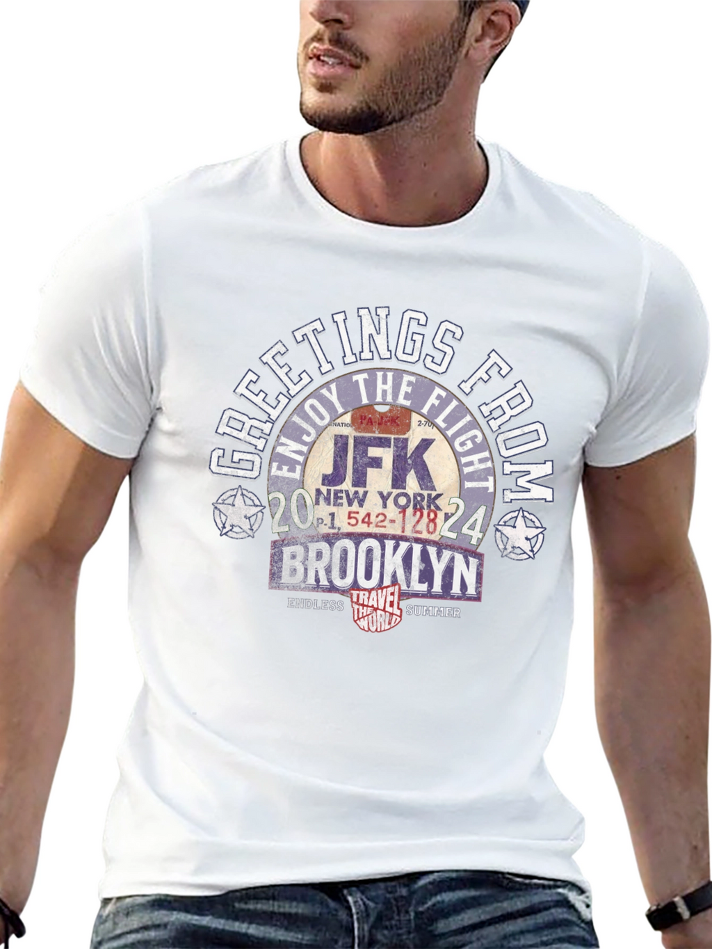 Greetings from Brooklyn Travel T-Shirt