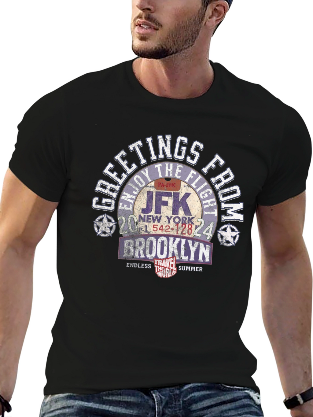 Greetings from Brooklyn Travel T-Shirt