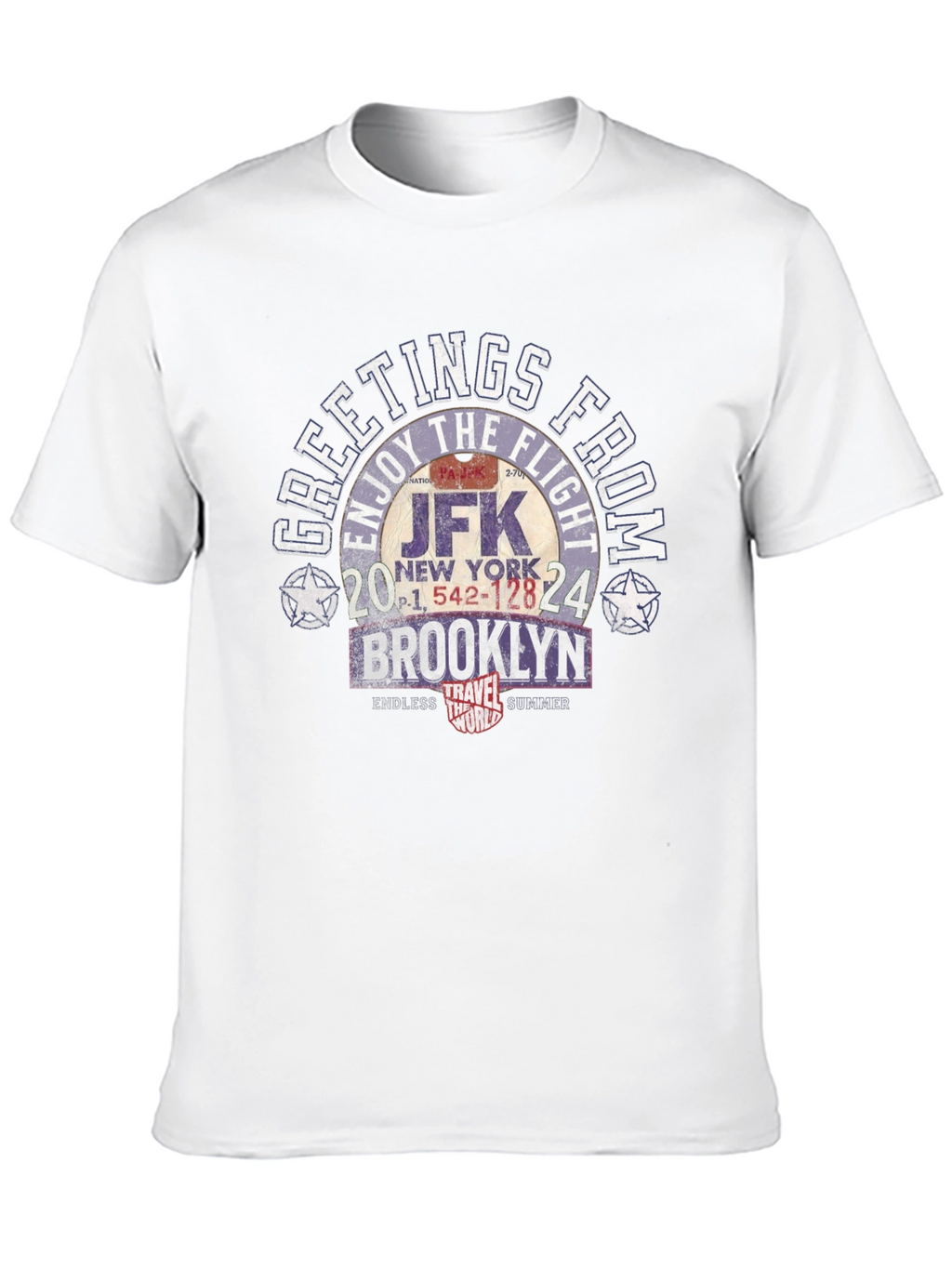 Greetings from Brooklyn Travel T-Shirt