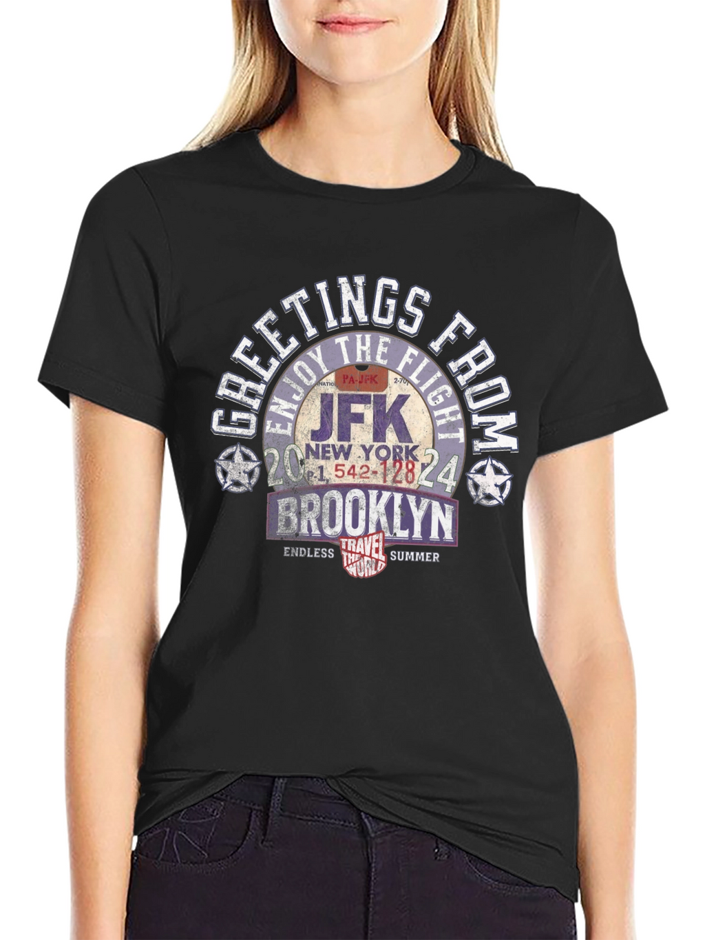 Greetings from Brooklyn Travel T-Shirt