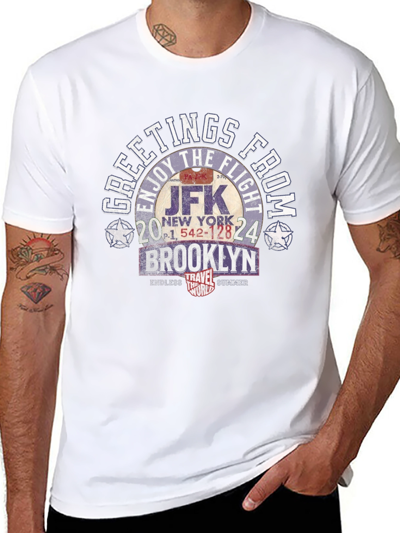 Greetings from Brooklyn Travel T-Shirt