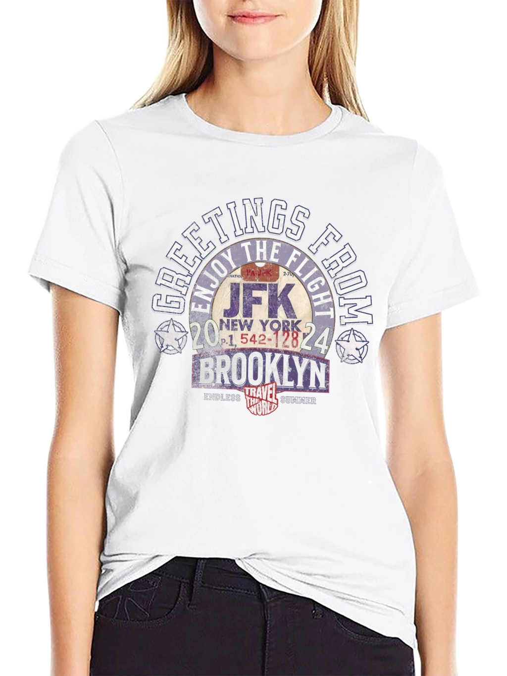 Greetings from Brooklyn Travel T-Shirt
