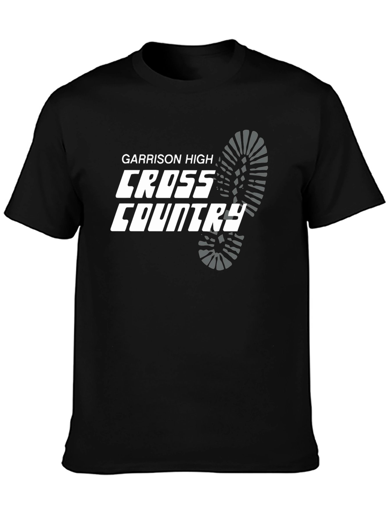 Garrison High Cross Country Black T-Shirt
