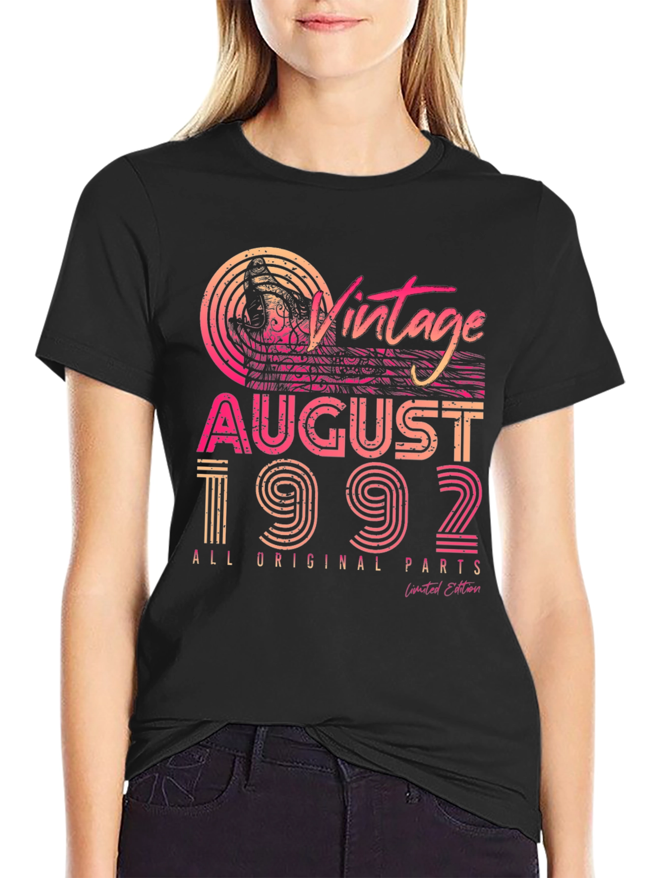 Vintage August 1992 T-Shirt - Limited Edition