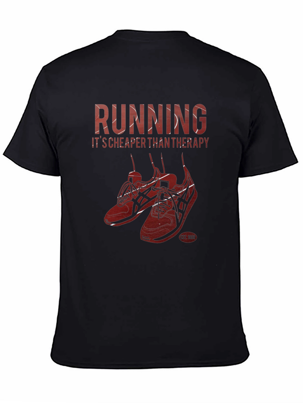 Running Cheaper Than Therapy Graphic T-Shirt