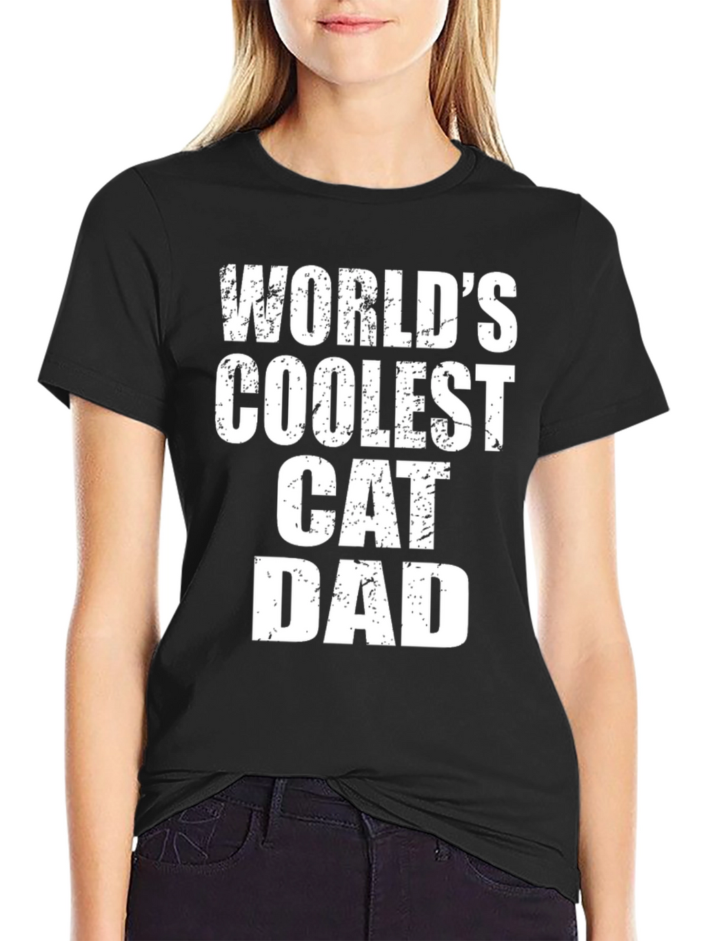 Worlds Coolest Cat Dad T-Shirt