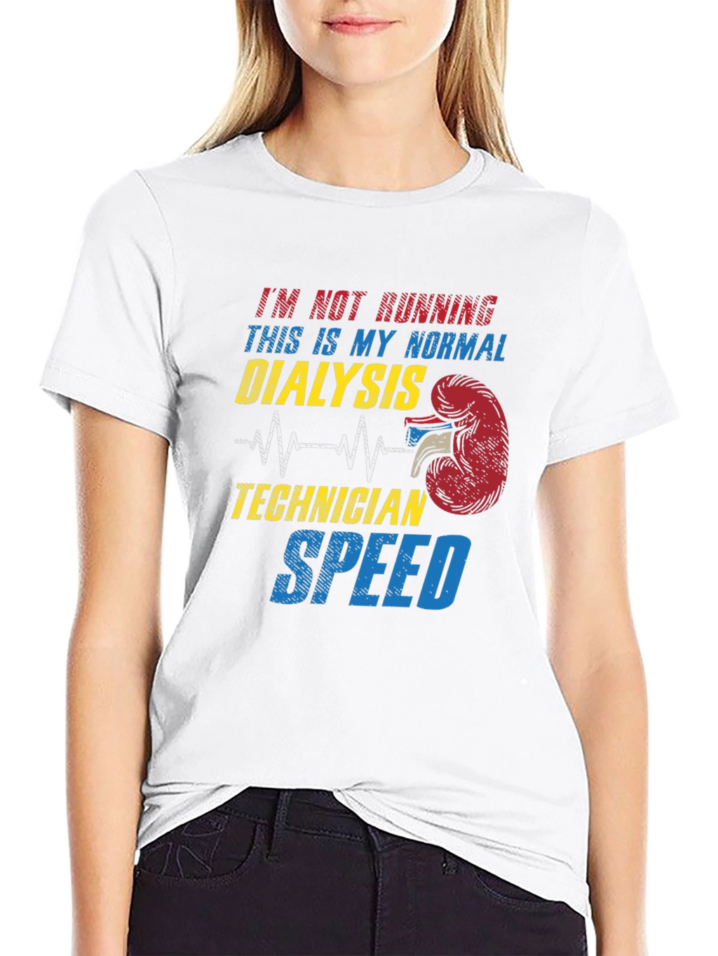 Dialysis Technician Speed T-Shirt - Funny Gift