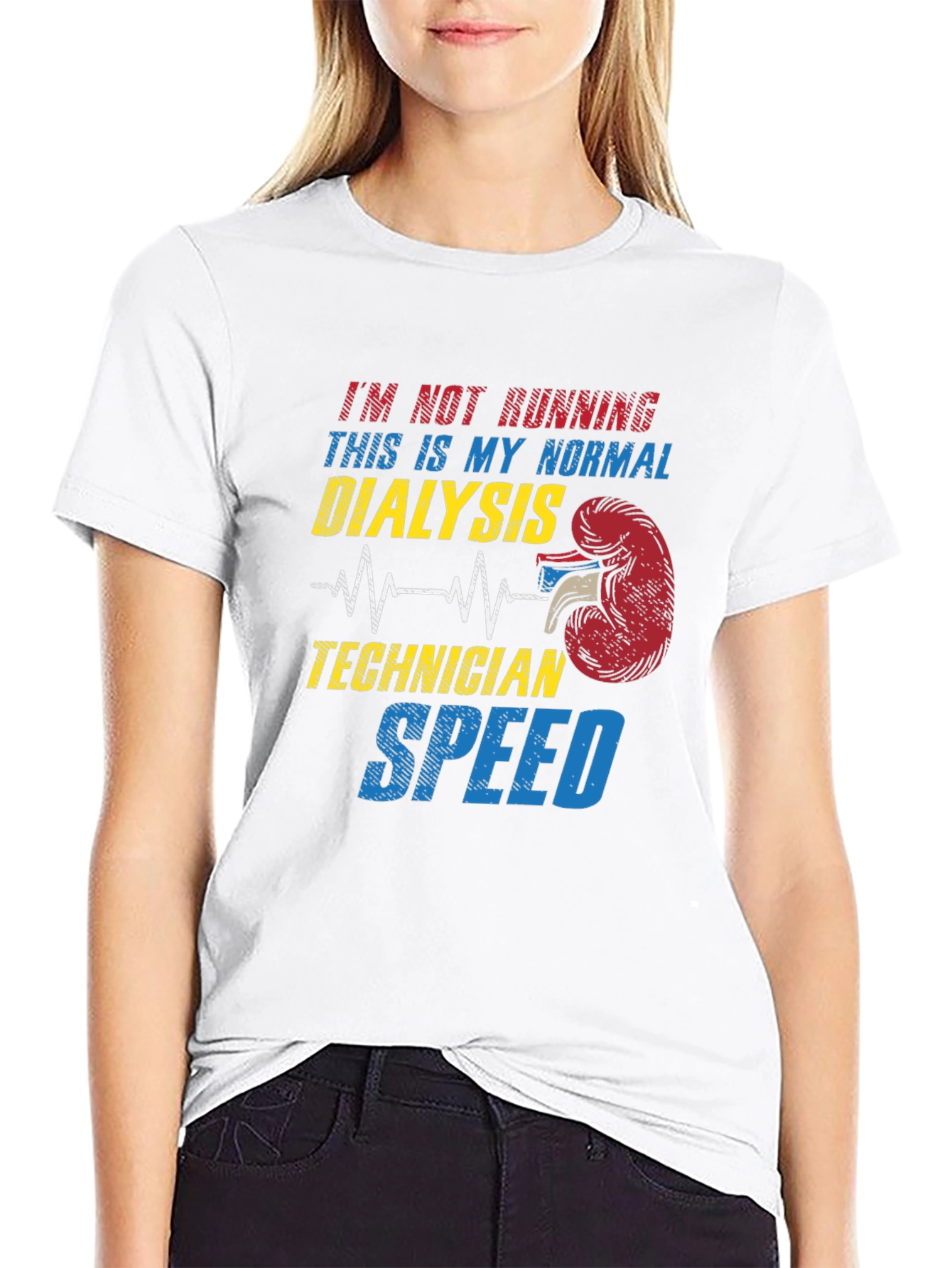 Dialysis Technician Speed T-Shirt - Funny Gift