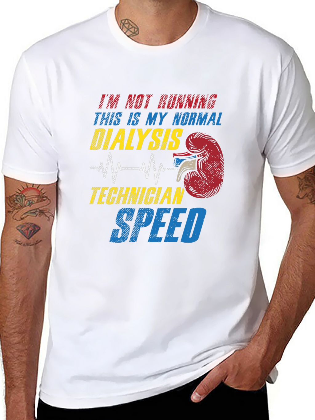 Dialysis Technician Speed T-Shirt - Funny Gift