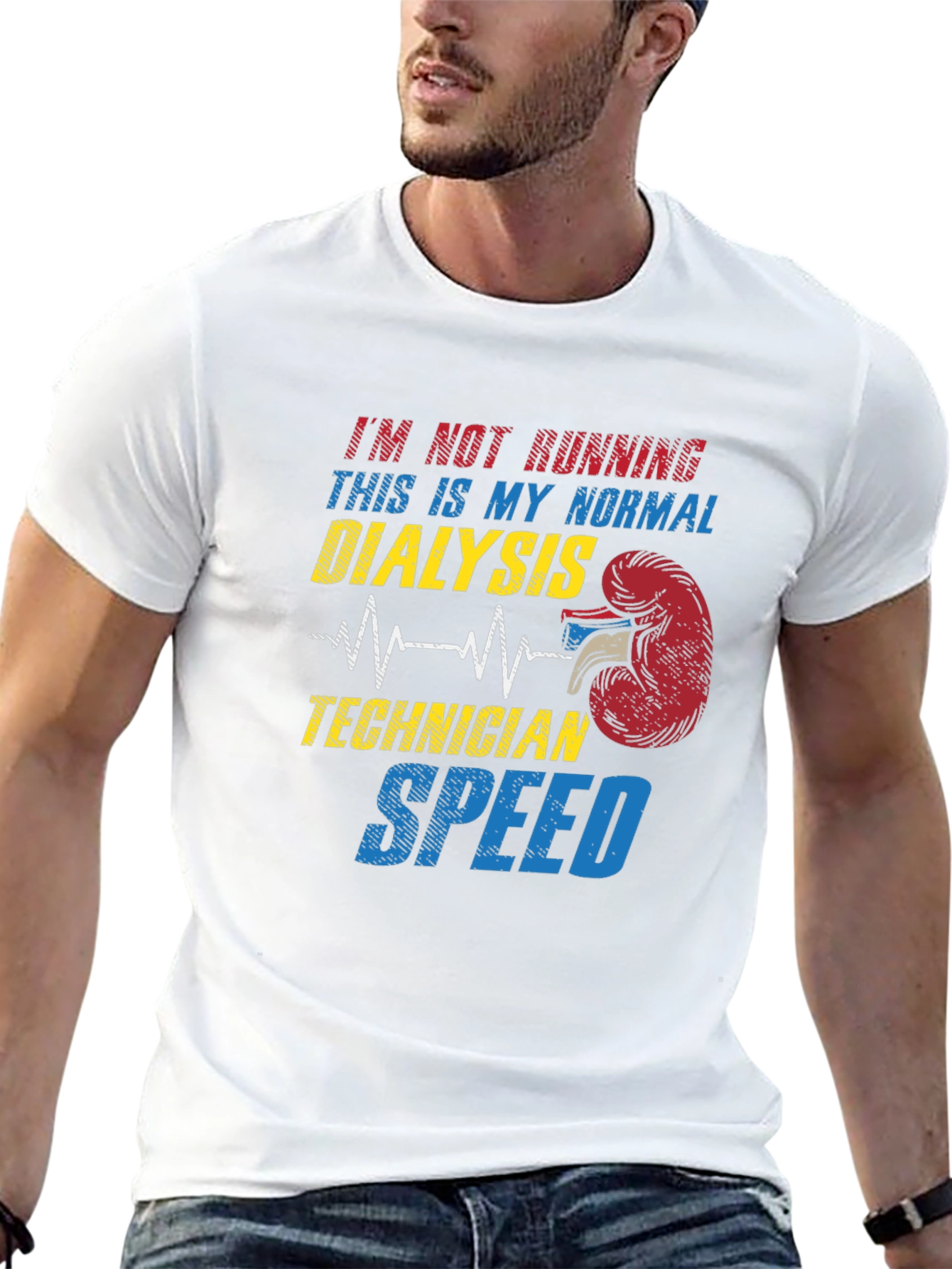 Dialysis Technician Speed T-Shirt - Funny Gift