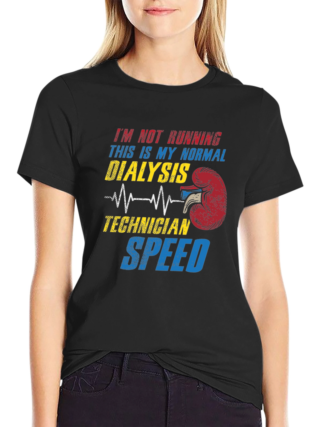Dialysis Technician Speed T-Shirt - Funny Gift