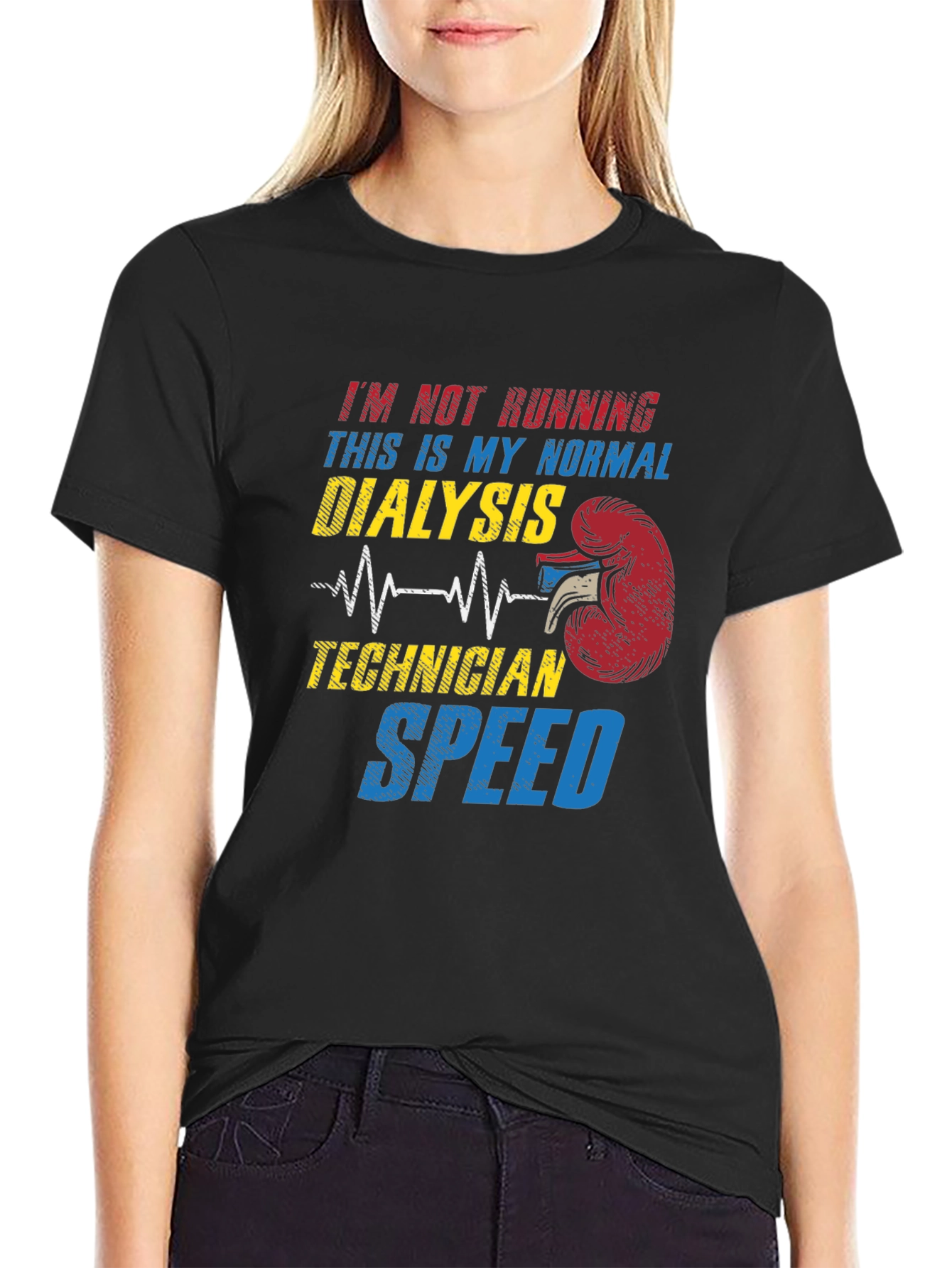 Dialysis Technician Speed T-Shirt - Funny Gift