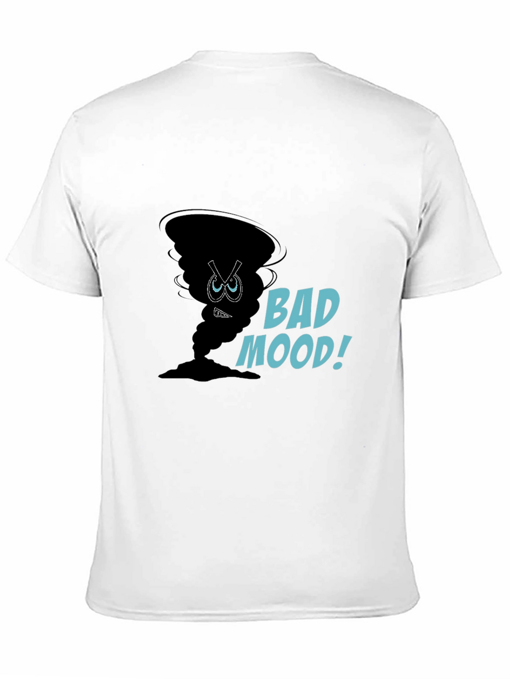 Bad Mood Graphic Tee - Soft Cotton Black T-Shirt
