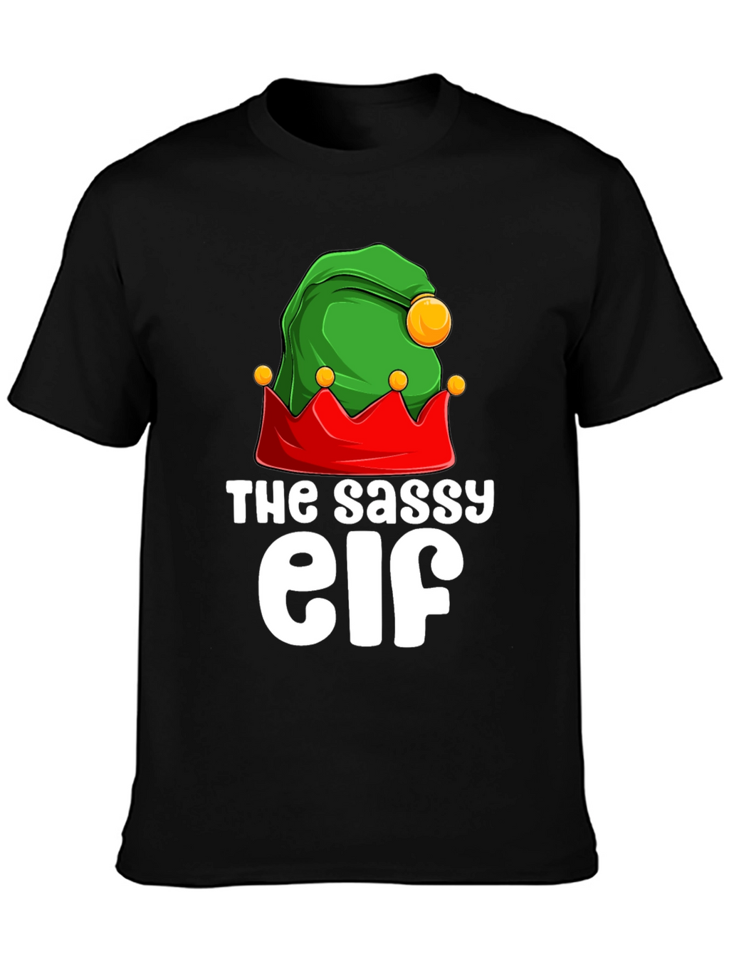 The Sassy Elf T-Shirt - Christmas Holiday Apparel