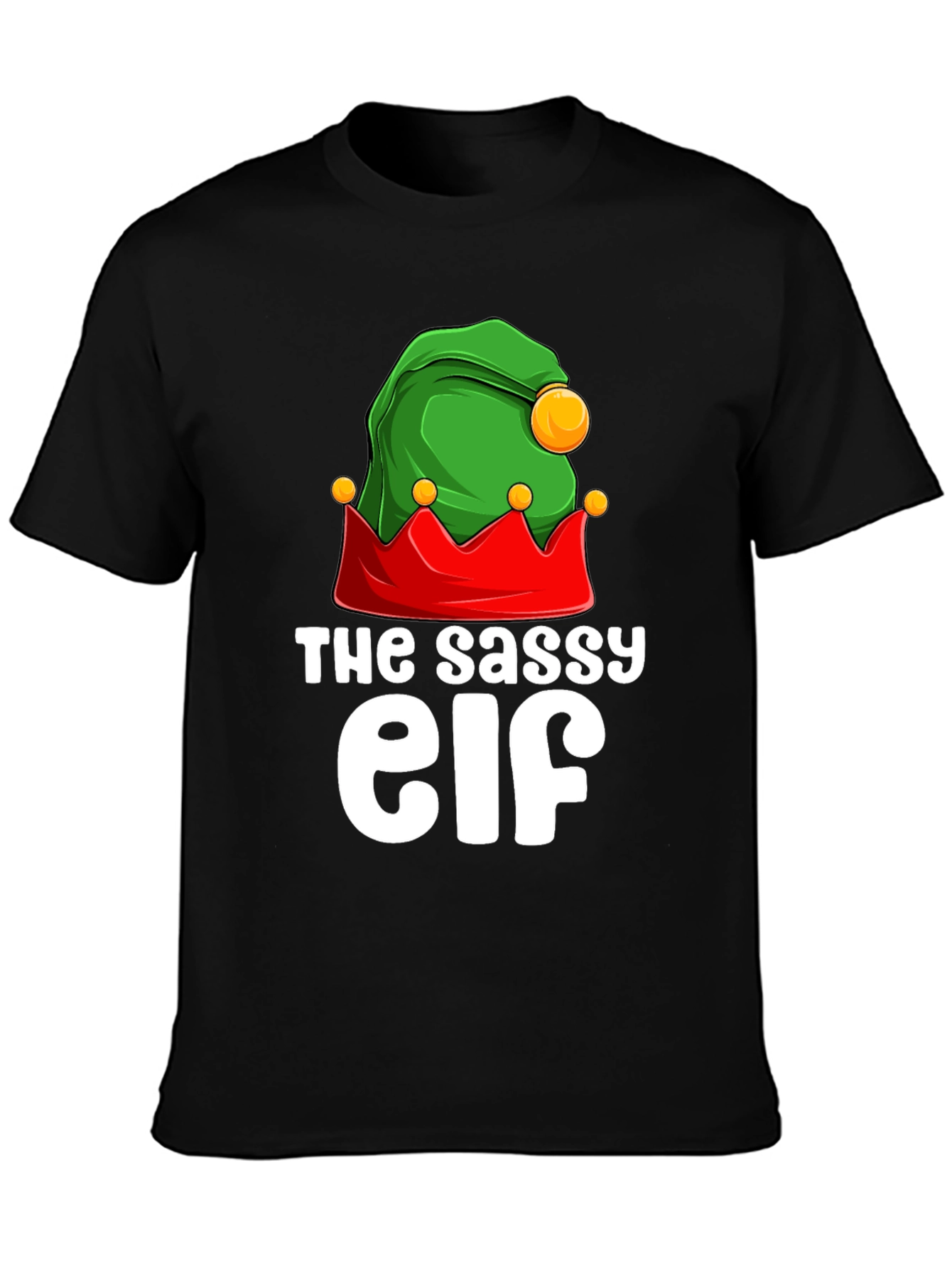 The Sassy Elf T-Shirt - Christmas Holiday Apparel