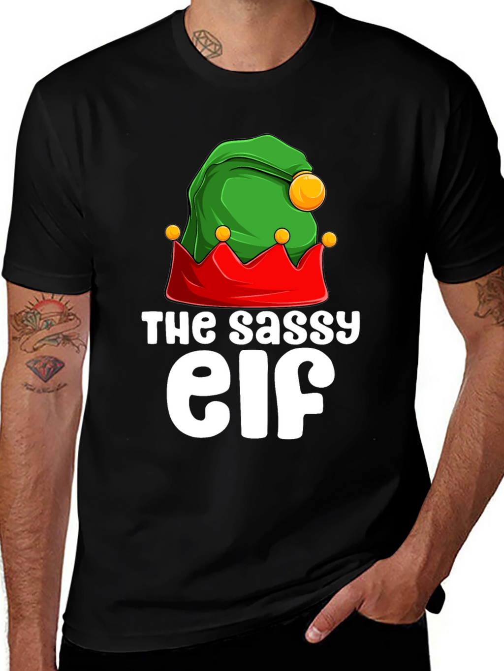 The Sassy Elf T-Shirt - Christmas Holiday Apparel