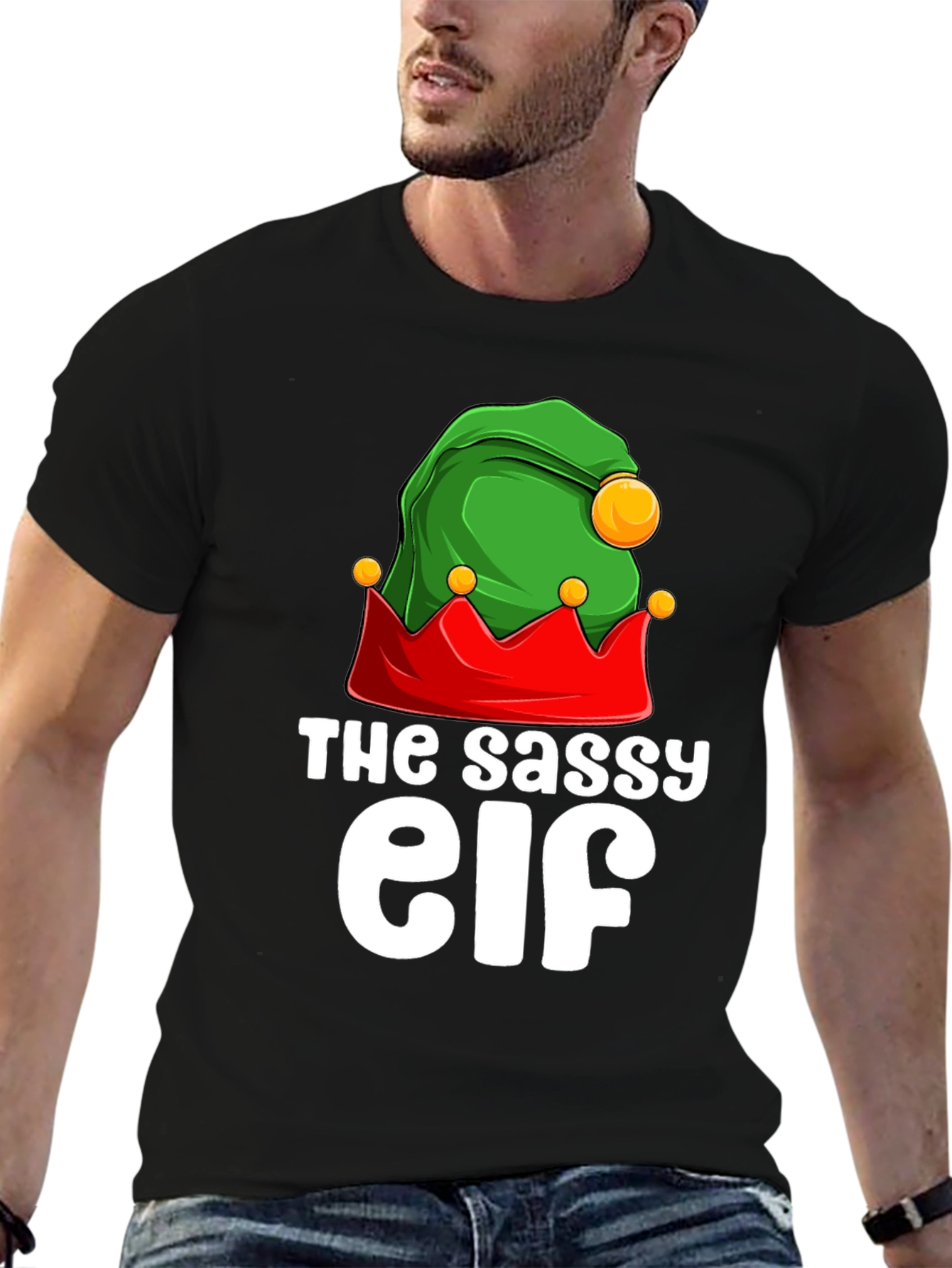 The Sassy Elf T-Shirt - Christmas Holiday Apparel