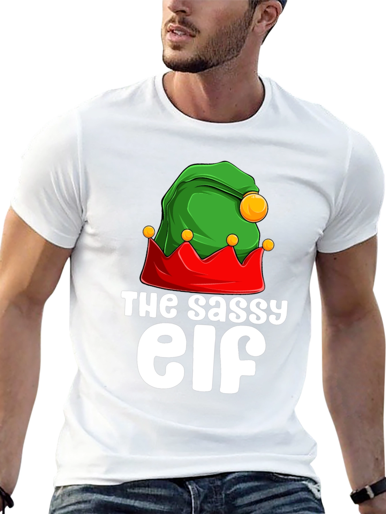 The Sassy Elf T-Shirt - Christmas Holiday Apparel