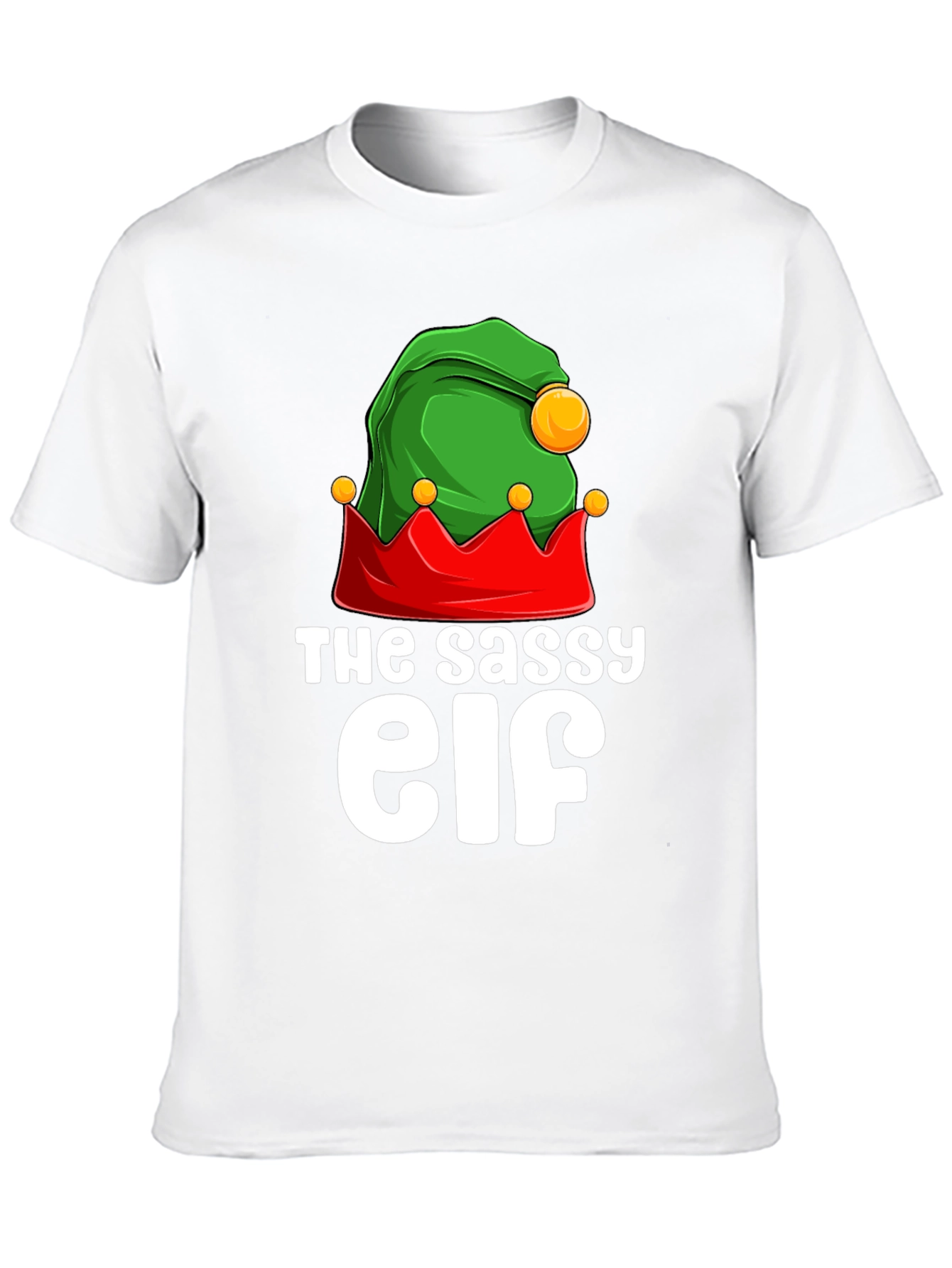 The Sassy Elf T-Shirt - Christmas Holiday Apparel