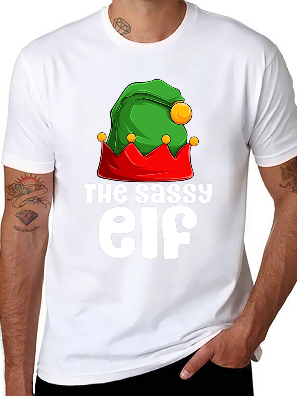 The Sassy Elf T-Shirt - Christmas Holiday Apparel