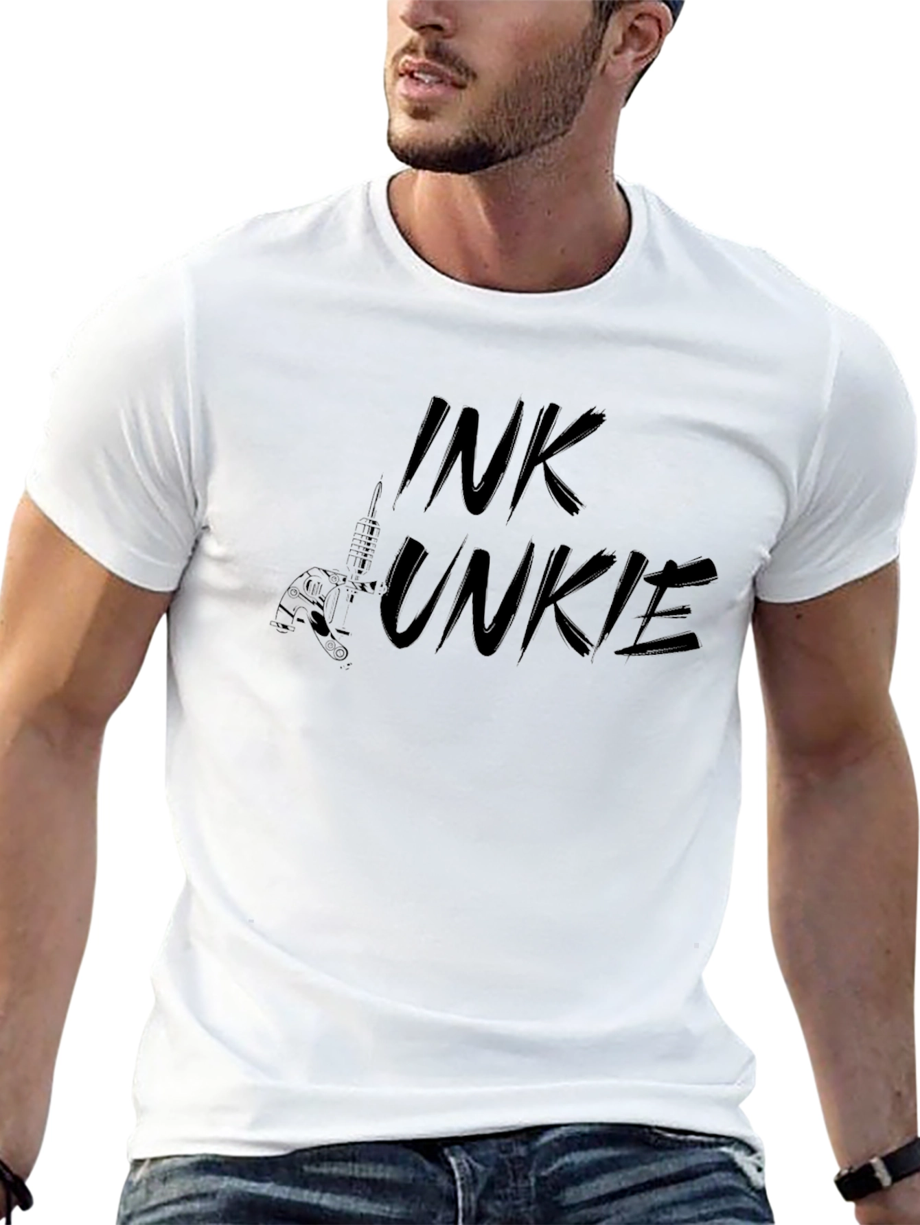 Ink Junkie Black T-Shirt