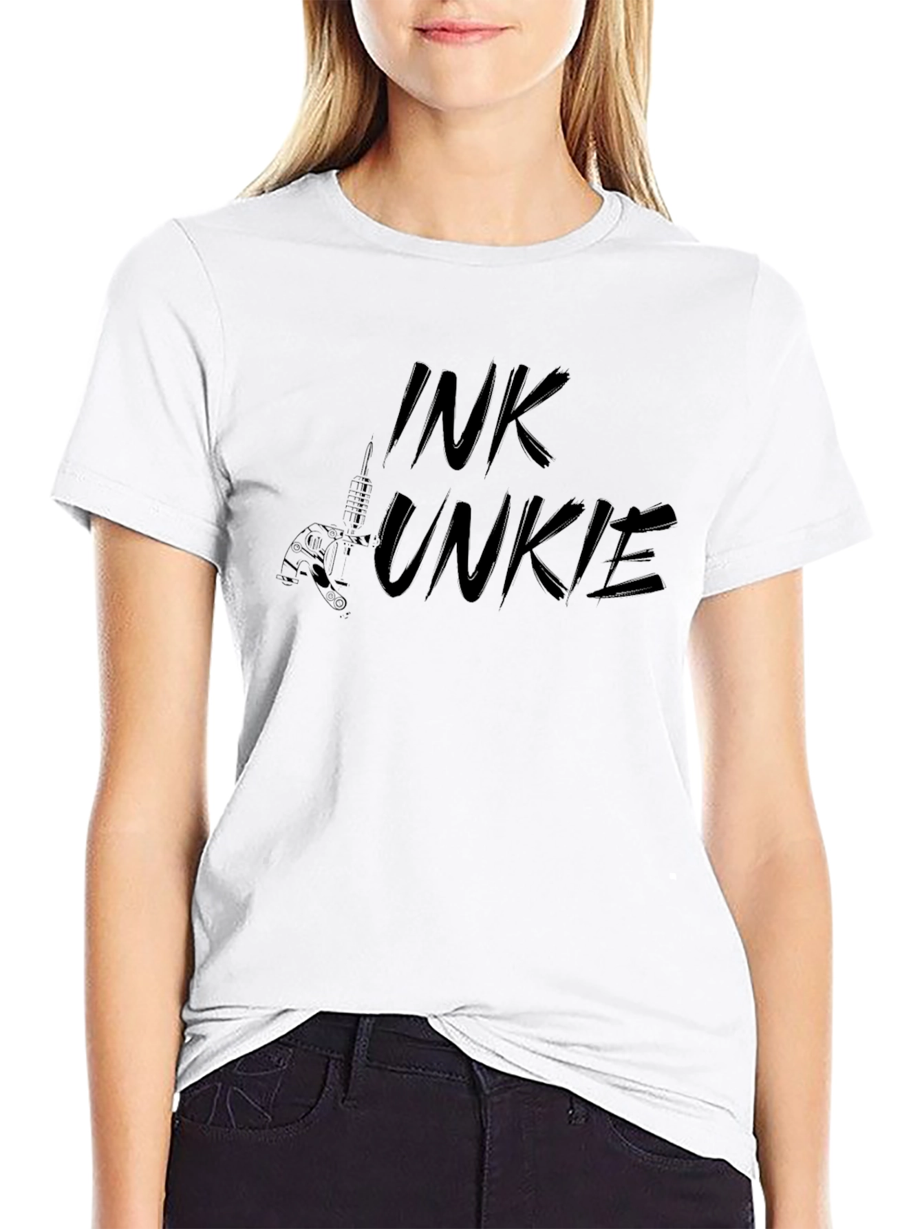 Ink Junkie Black T-Shirt