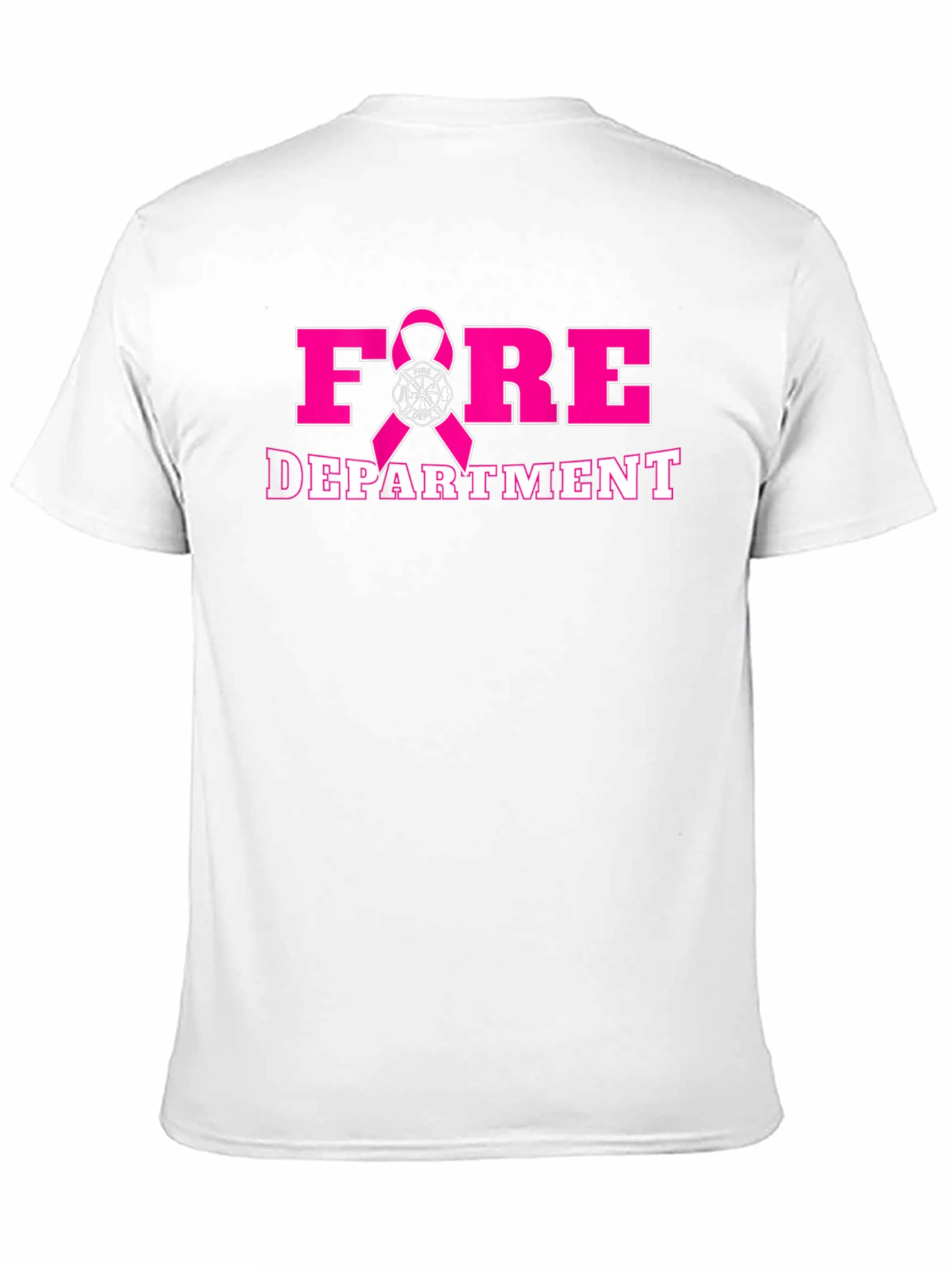 Fire Department Breast Cancer Awareness T-Shirt
