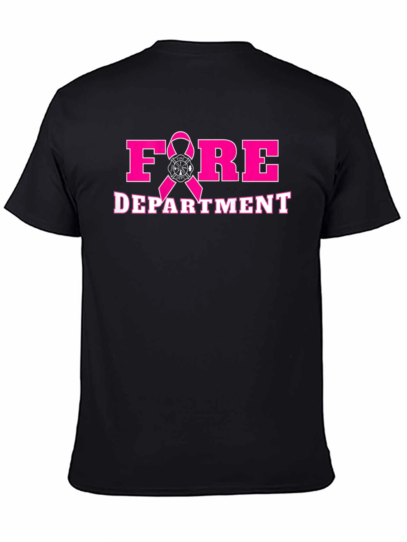 Fire Department Breast Cancer Awareness T-Shirt