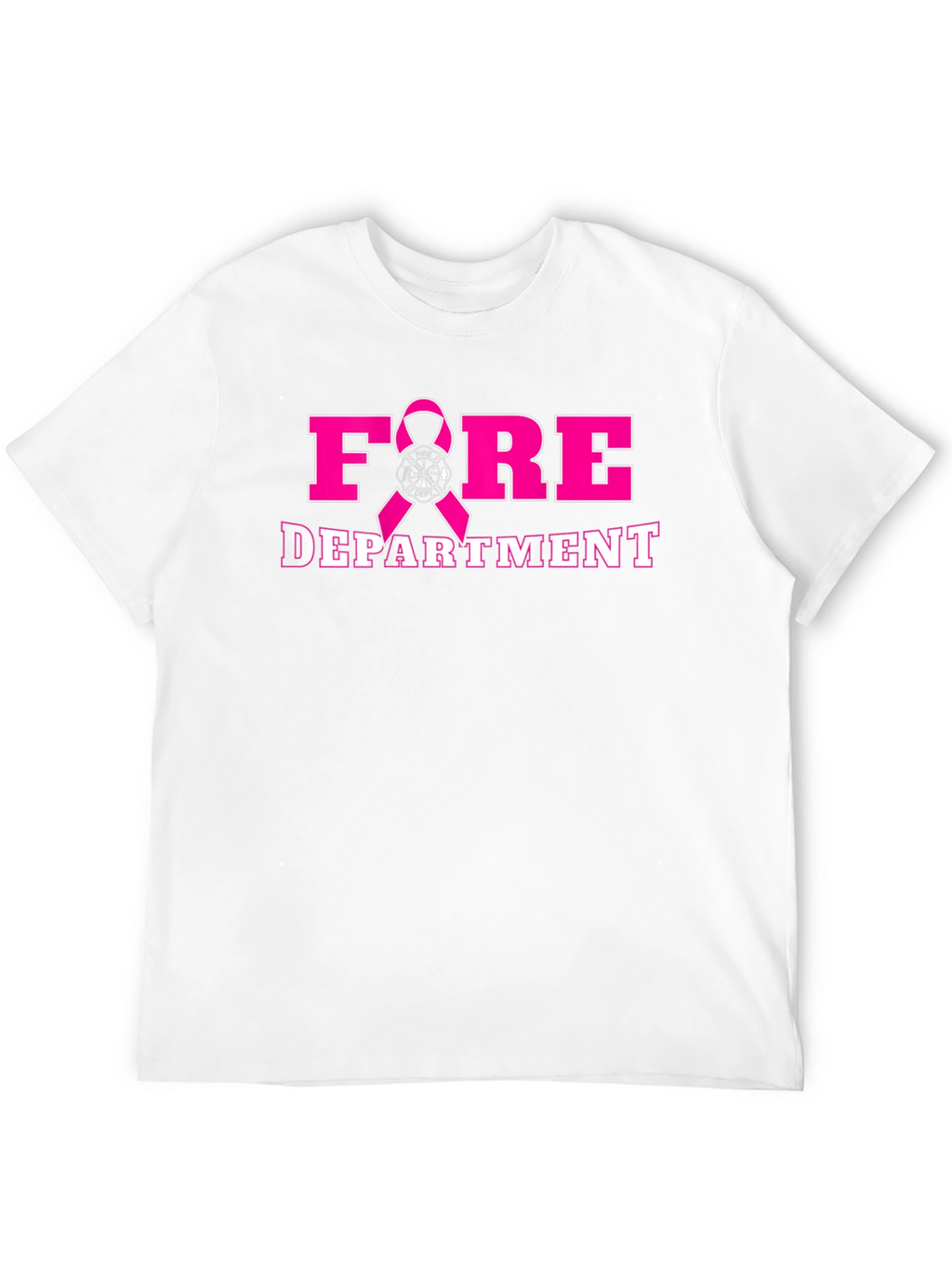 Fire Department Breast Cancer Awareness T-Shirt