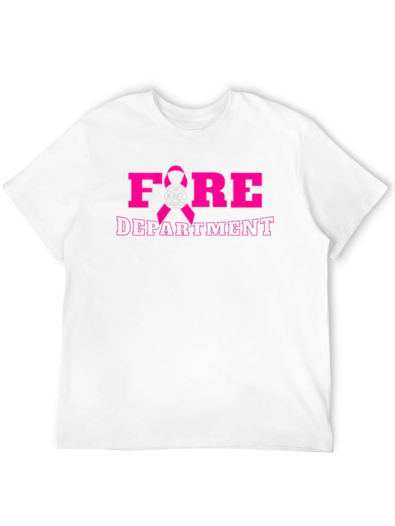 Fire Department Breast Cancer Awareness T-Shirt