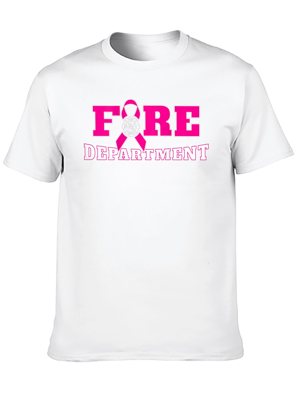 Fire Department Breast Cancer Awareness T-Shirt