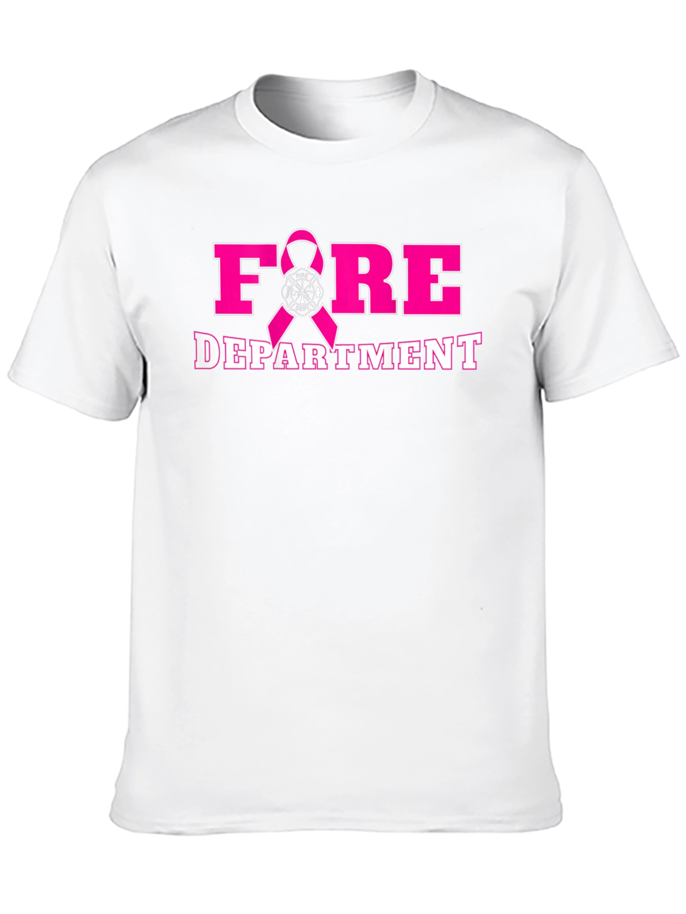 Fire Department Breast Cancer Awareness T-Shirt