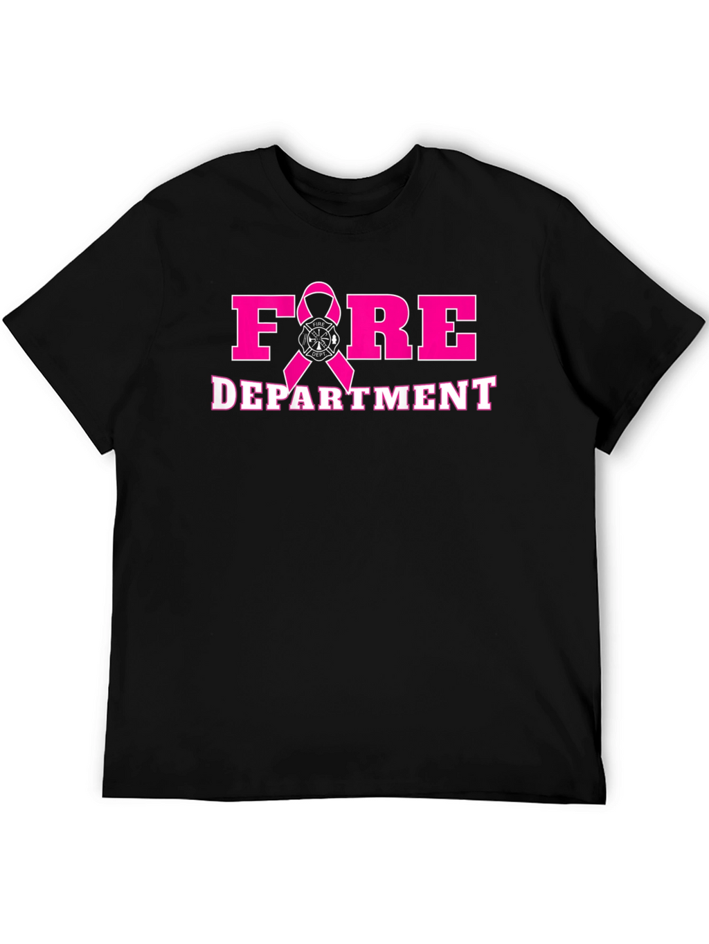 Fire Department Breast Cancer Awareness T-Shirt