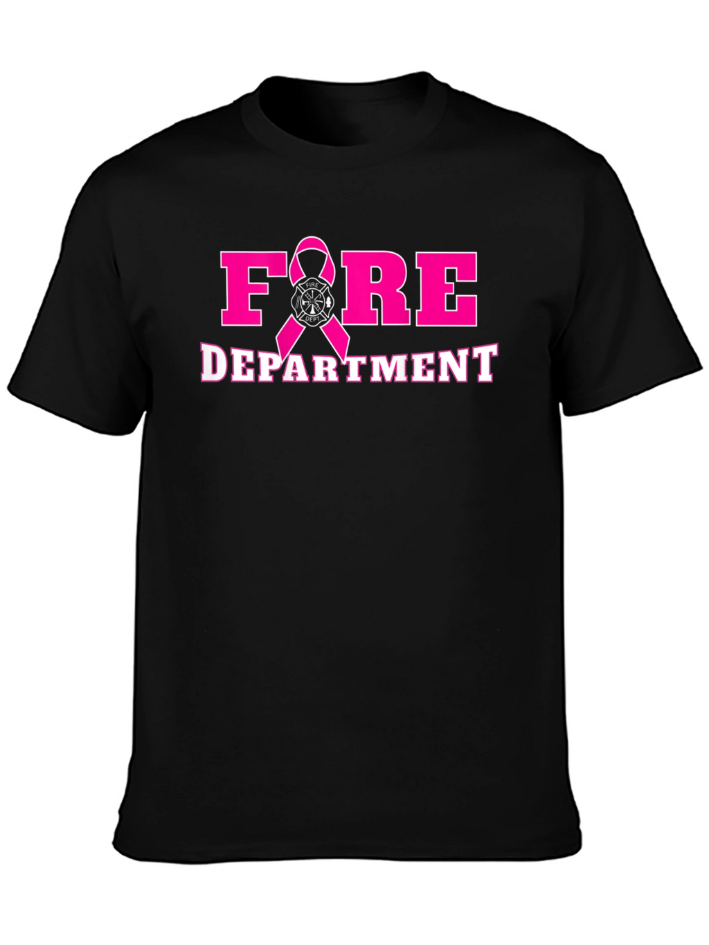 Fire Department Breast Cancer Awareness T-Shirt