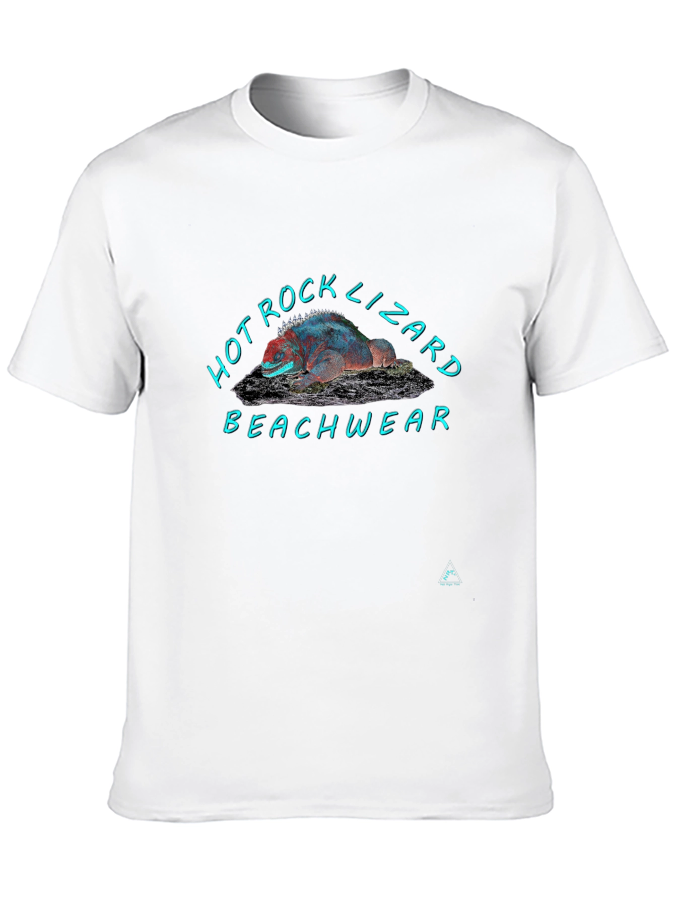 Hot Rock Lizard Beachwear T-Shirt