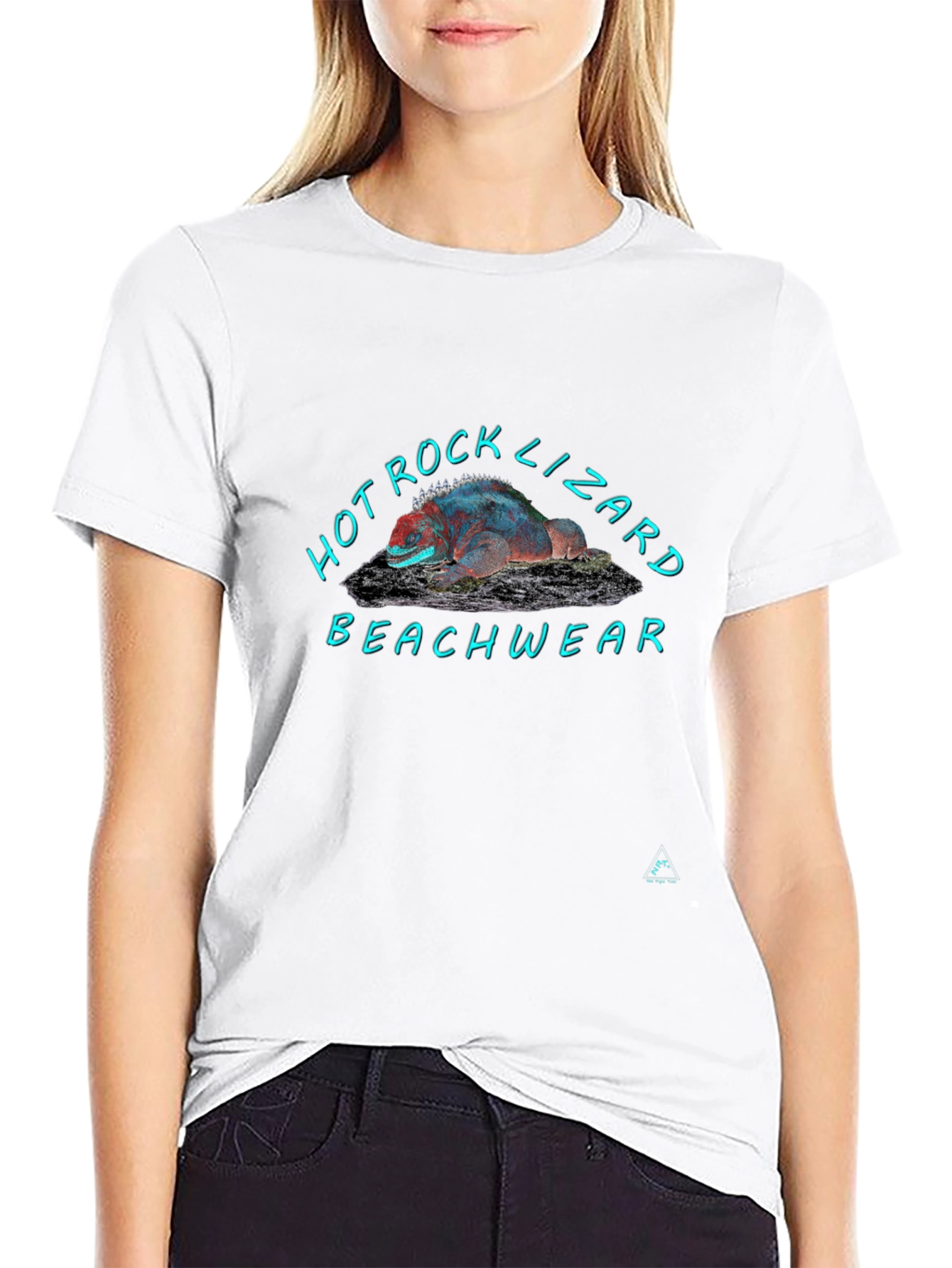 Hot Rock Lizard Beachwear T-Shirt