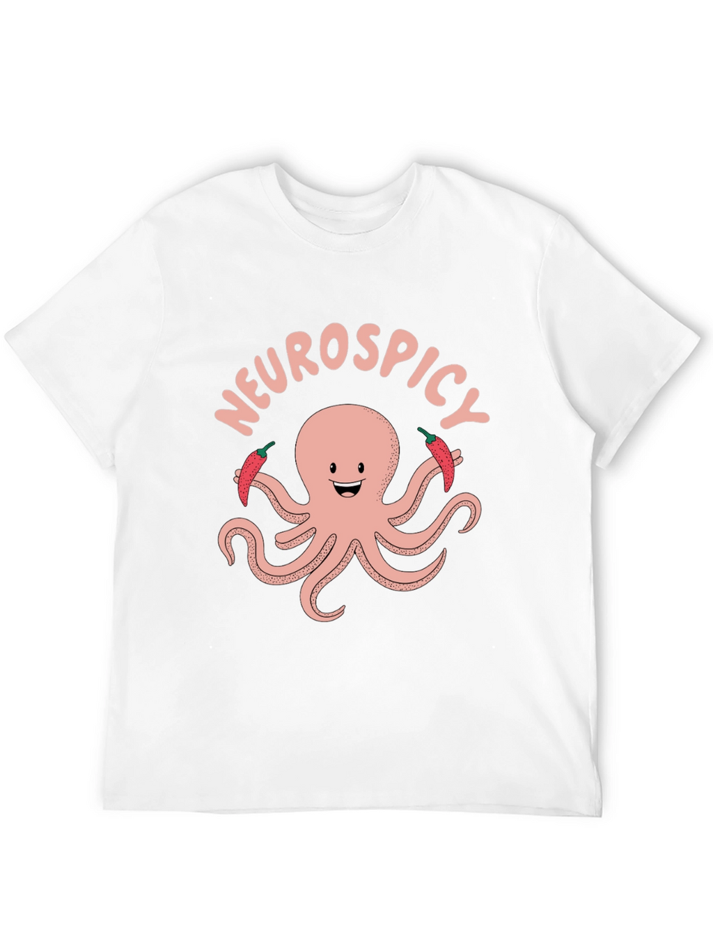 Neurospicy Octopus Graphic T-Shirt