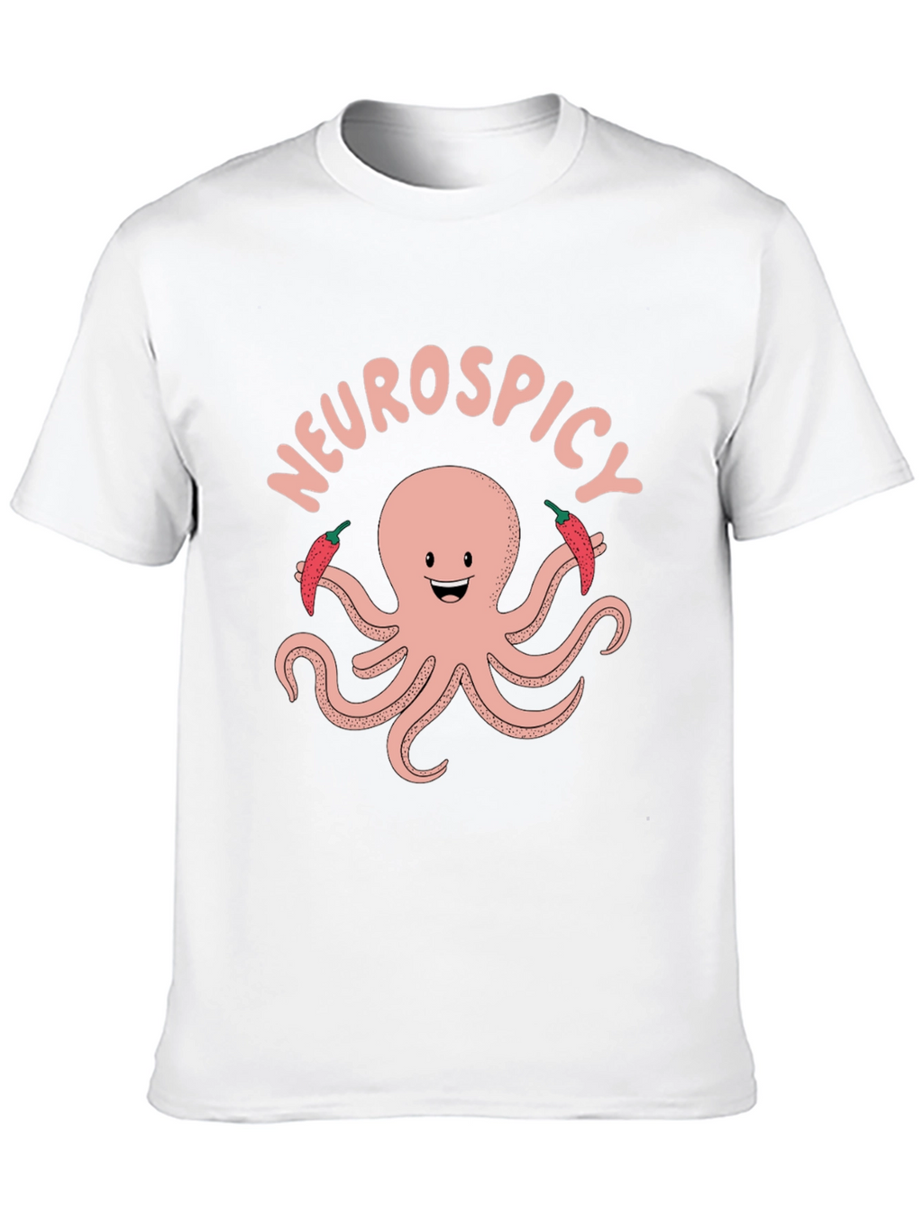 Neurospicy Octopus Graphic T-Shirt