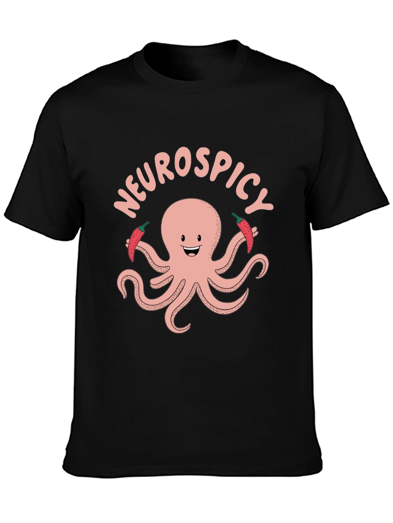 Neurospicy Octopus Graphic T-Shirt