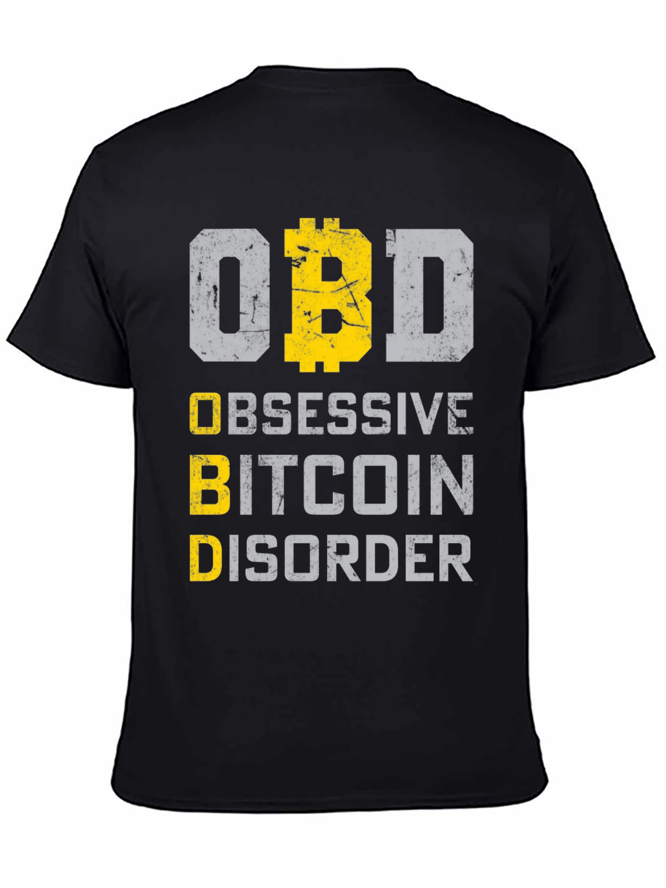 Obsessive Bitcoin Disorder Graphic T-Shirt
