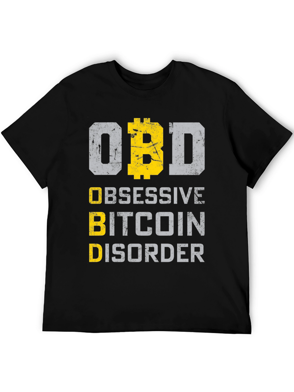 Obsessive Bitcoin Disorder Graphic T-Shirt