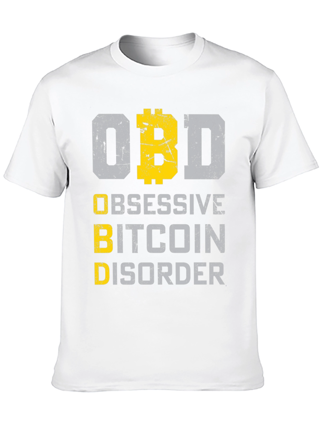Obsessive Bitcoin Disorder Graphic T-Shirt